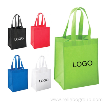 Non-Woven Tote boutique custom eco laminated bag